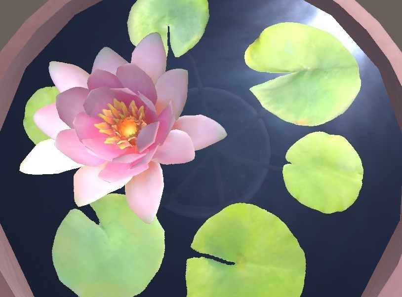 「スイレン」【3Dモデル】