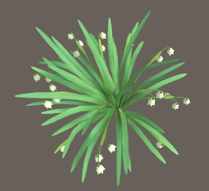 「スノーフレーク」【3Dモデル】