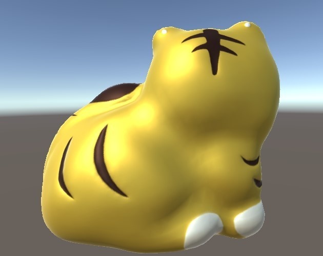 「寅(とら)」【3Dモデル】