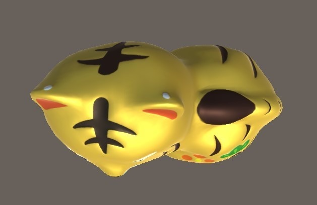 「寅(とら)」【3Dモデル】