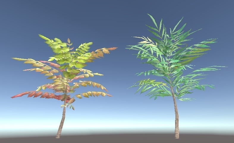 「ヒイラギナンテン」【3Dモデル】