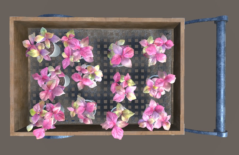 「フラワープランター」【3Dモデル】