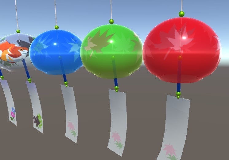 「風鈴」【3Dモデル】