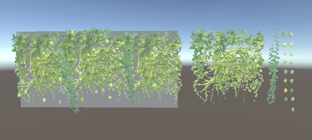 「つたセット」【3Dモデル】