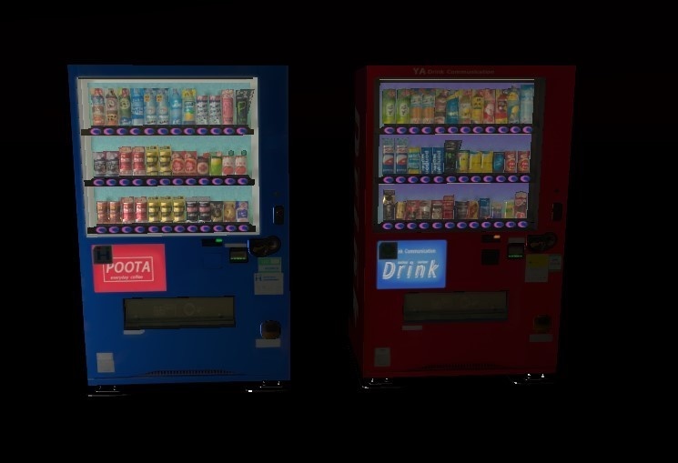 「自動販売機」【3Dモデル】