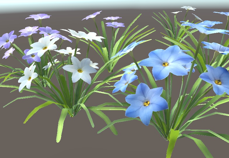 「ハナニラ」【3Dモデル】