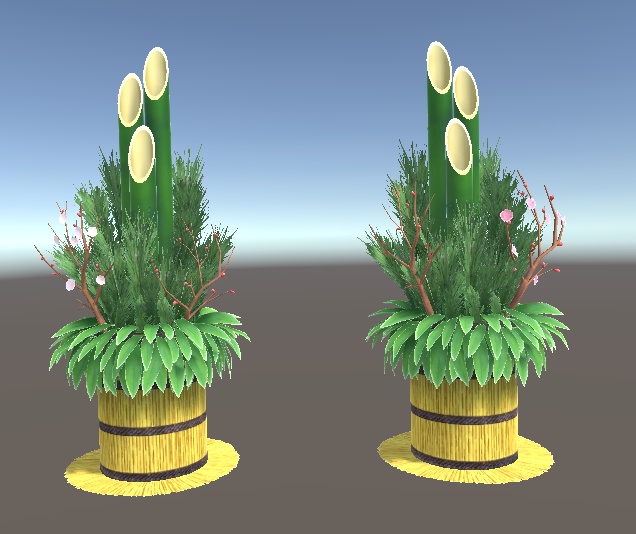 「門松(お正月飾り)」【3Dモデル】