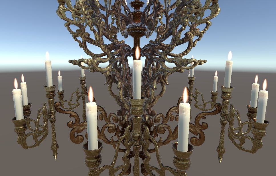 「シャンデリア」【3Dモデル】