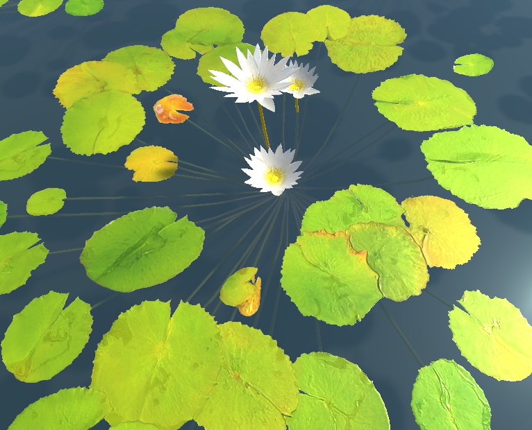「スイレン」【3Dモデル】