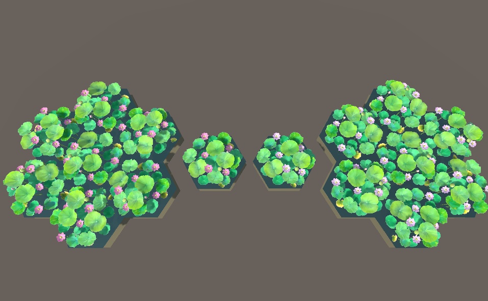 「ハス」【3Dモデル】