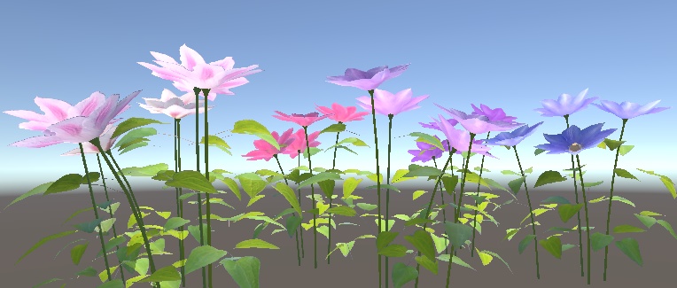 「クレマチス」【3Dモデル】