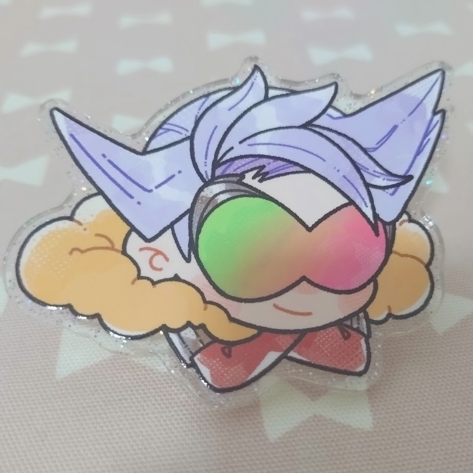 本気若の見守りクリップ：右向きタイプ（EXカラー）