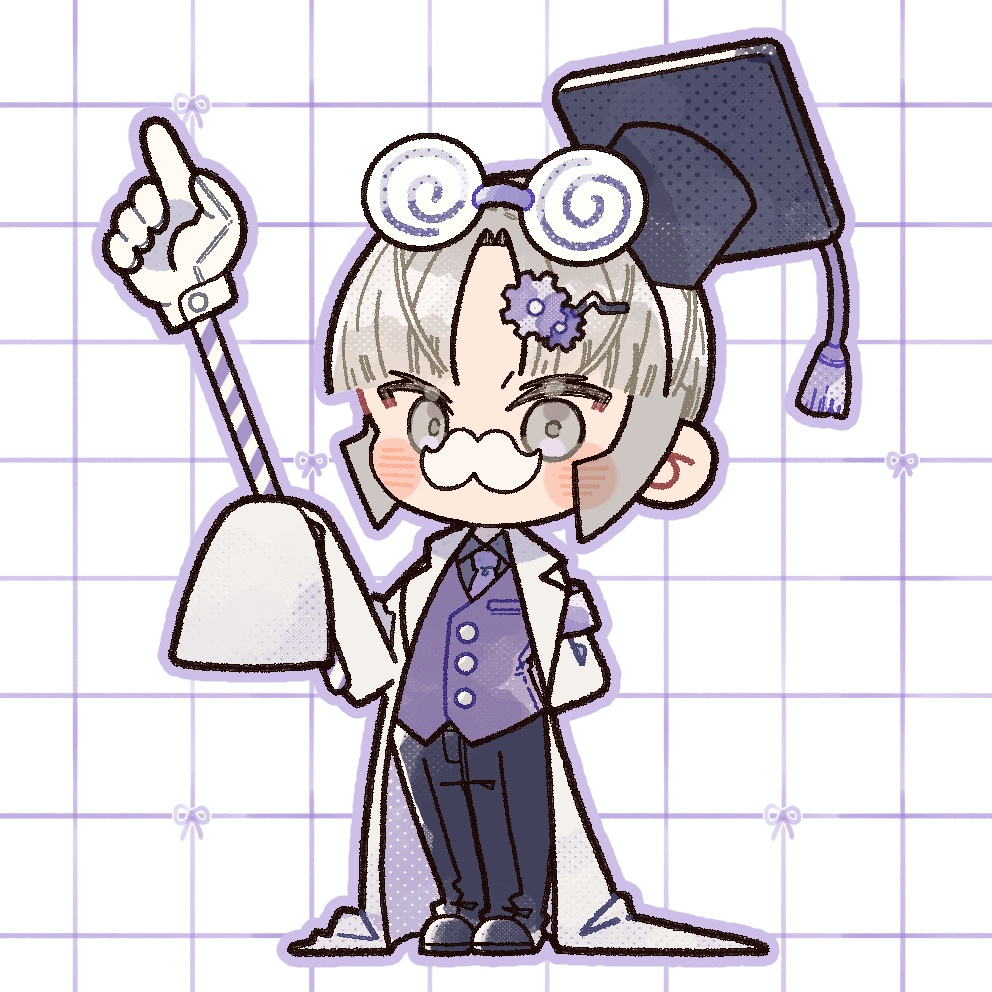 デフォルメ博士ズ(本気カラー)