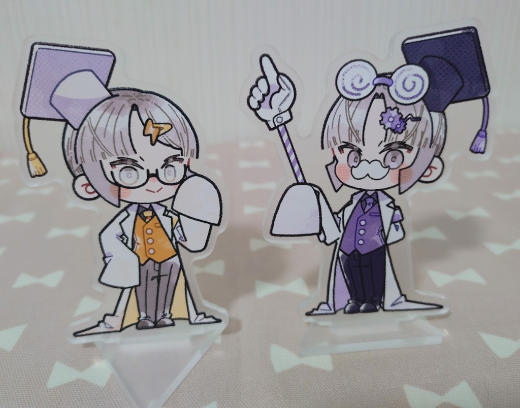 デフォルメ博士ズ(本気カラー)