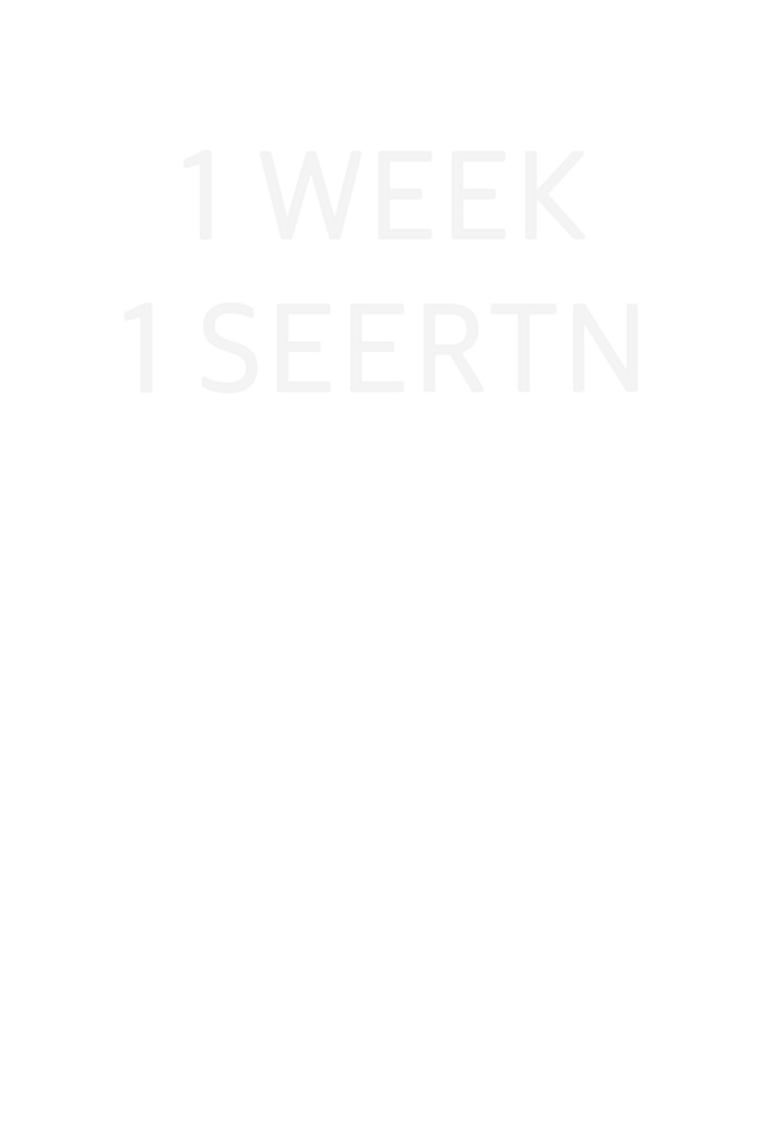 1WEEK 1SEERTN