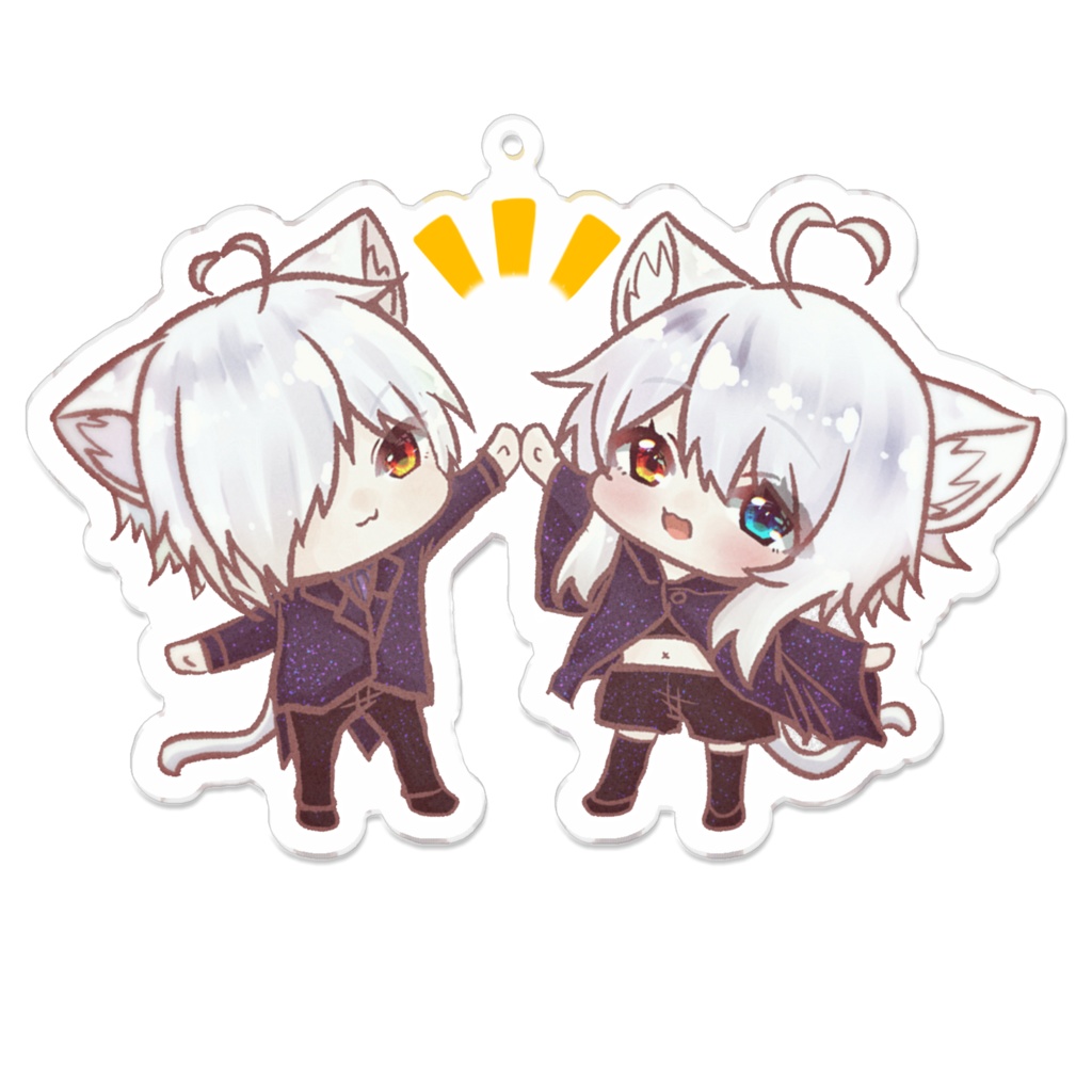 小鳥遊ひばり+小鳥遊ルリアクリルキーホルダー