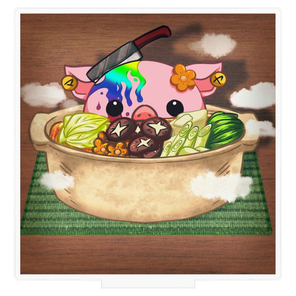 ゲーミングブタ、マヤヤアクスタ(冬)