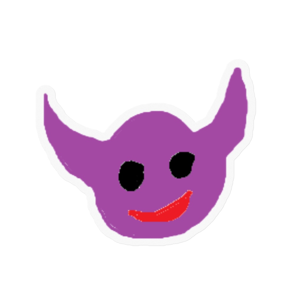 あくまさんステッカー