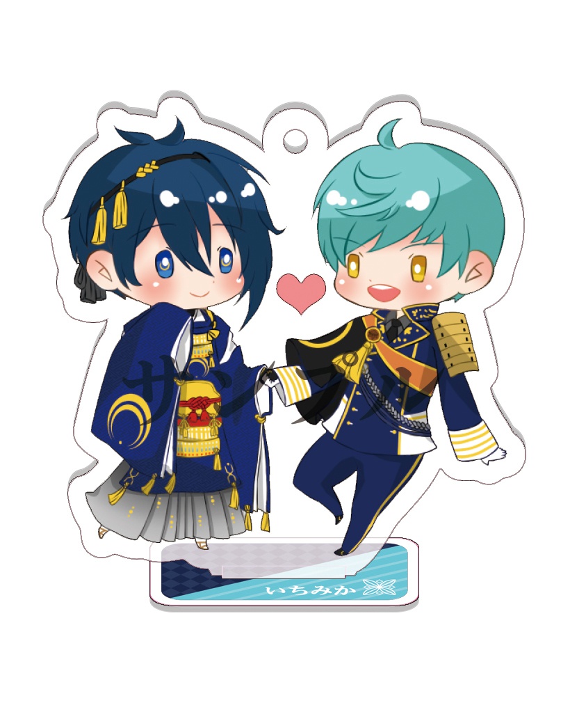 刀剣乱舞 いちみか アクリルスタンド Xyz Booth