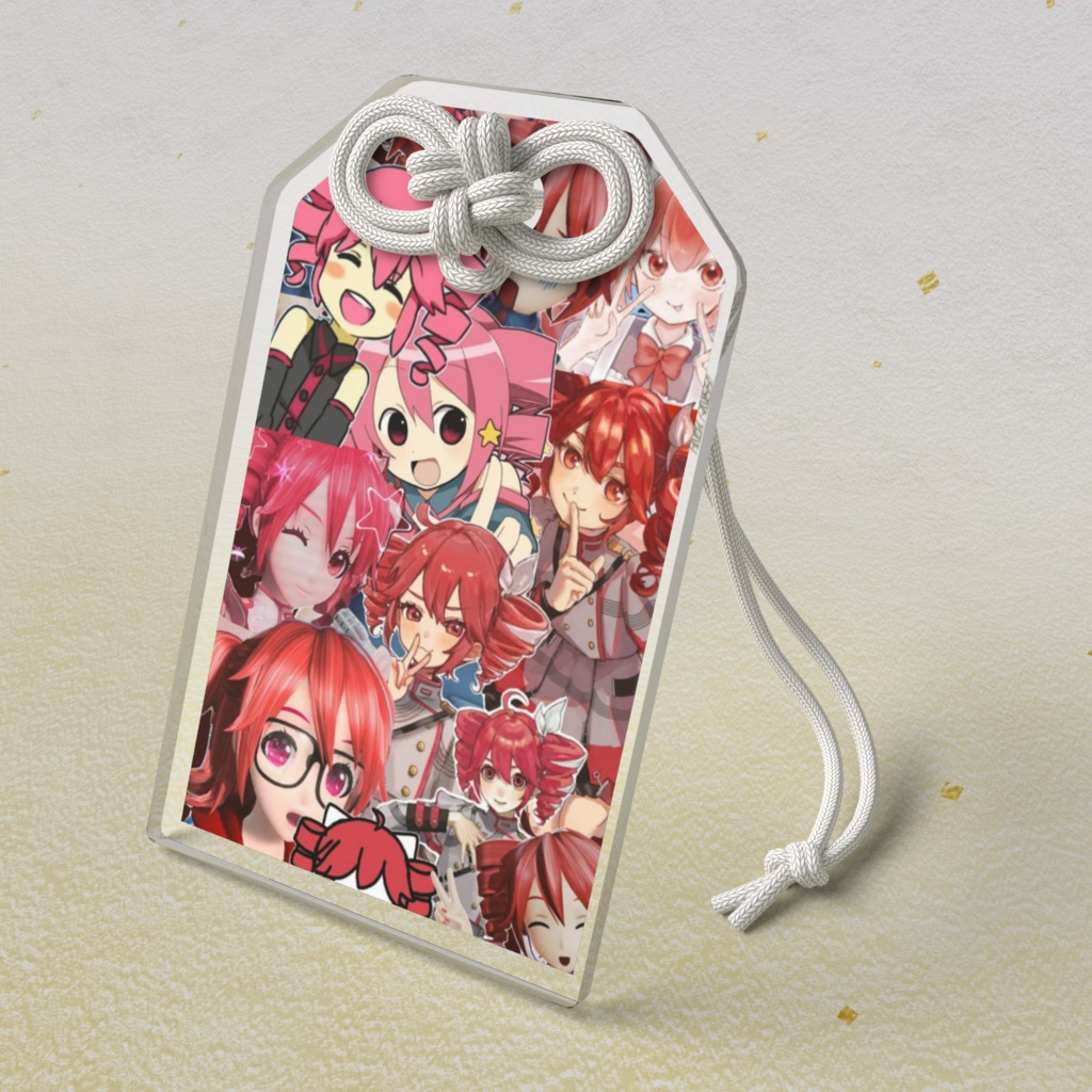 重音テトのアクリルお守り