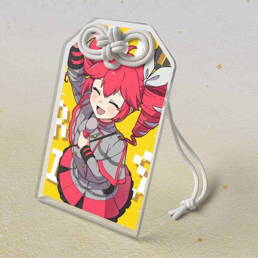 重音テトのアクリルお守り