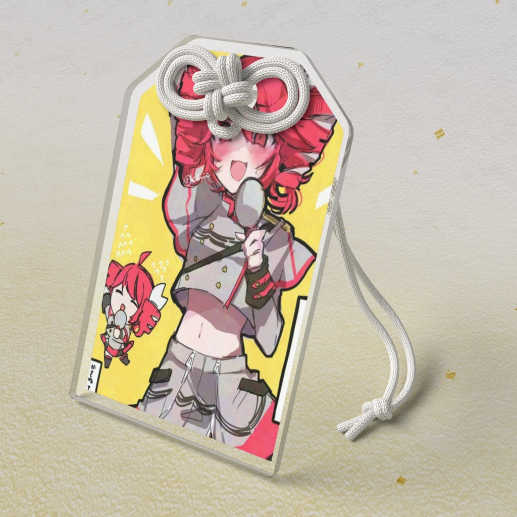 重音テトのアクリルお守り