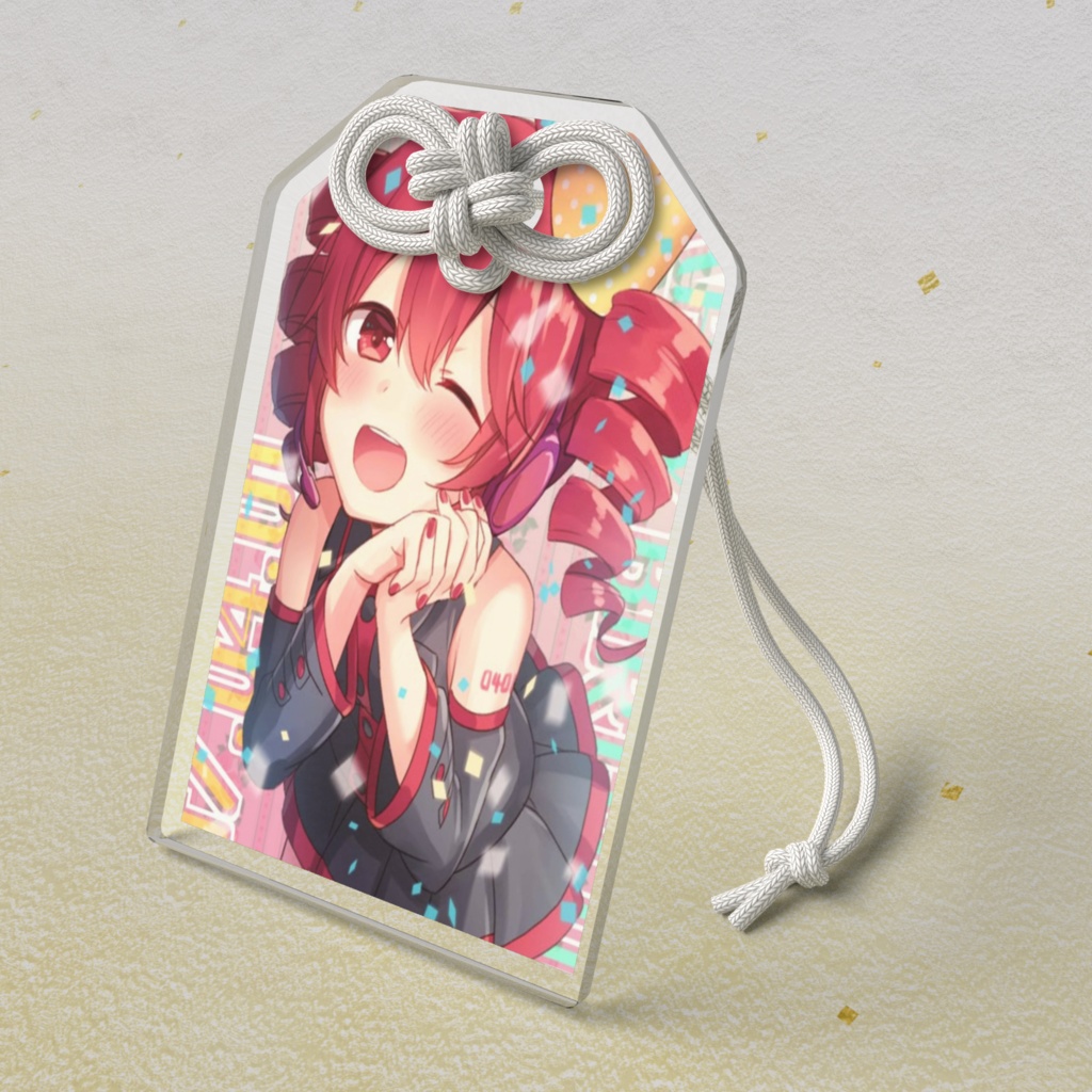 重音テトのアクリルお守り