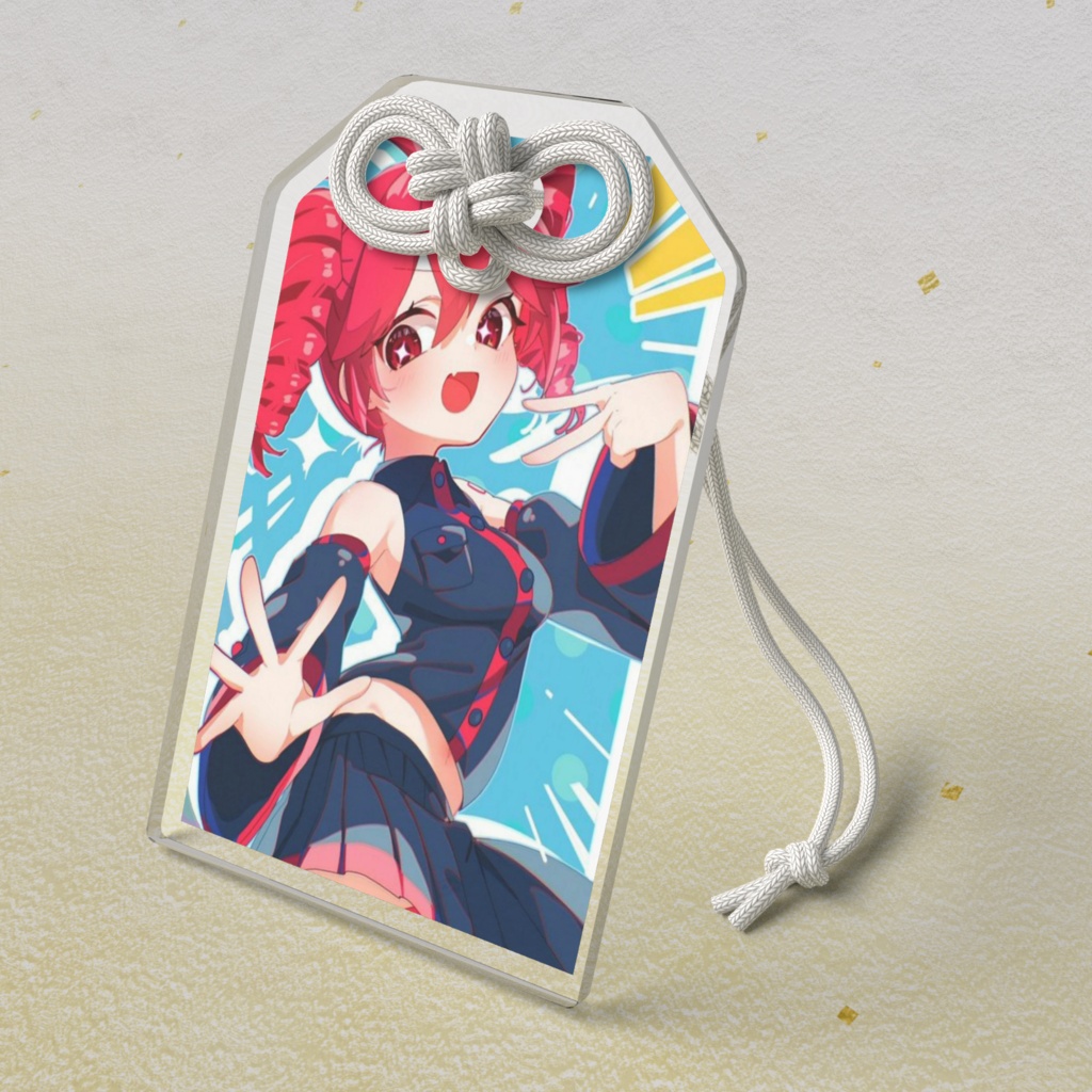 重音テトのアクリルお守り
