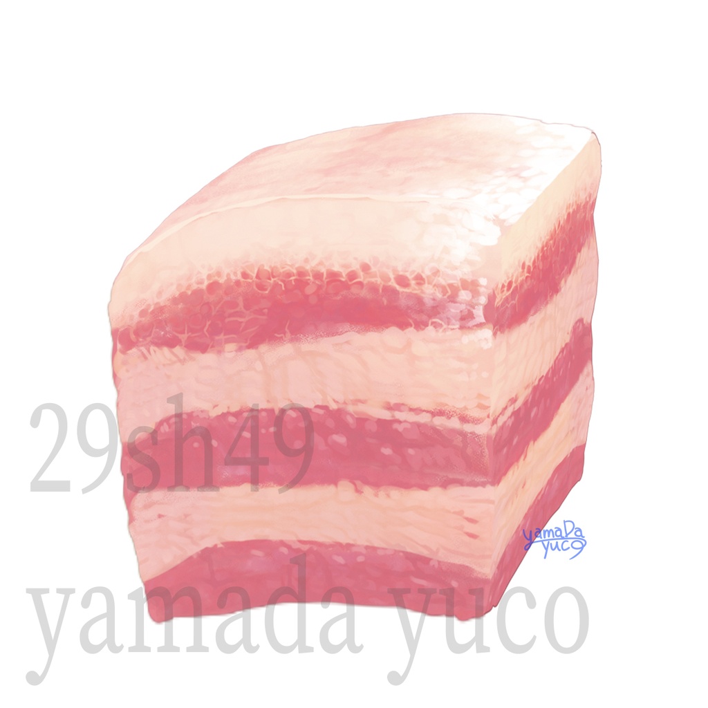 アクキー　生肉（豚バラかたまり）