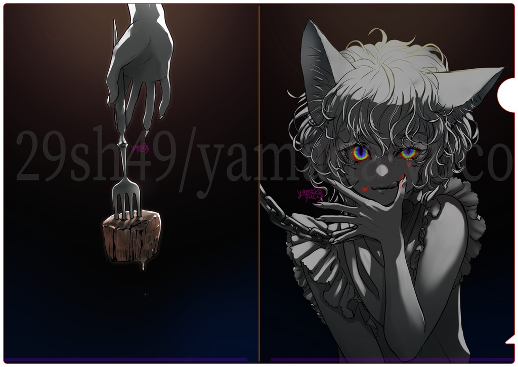 A4クリアファイル(両面印刷)