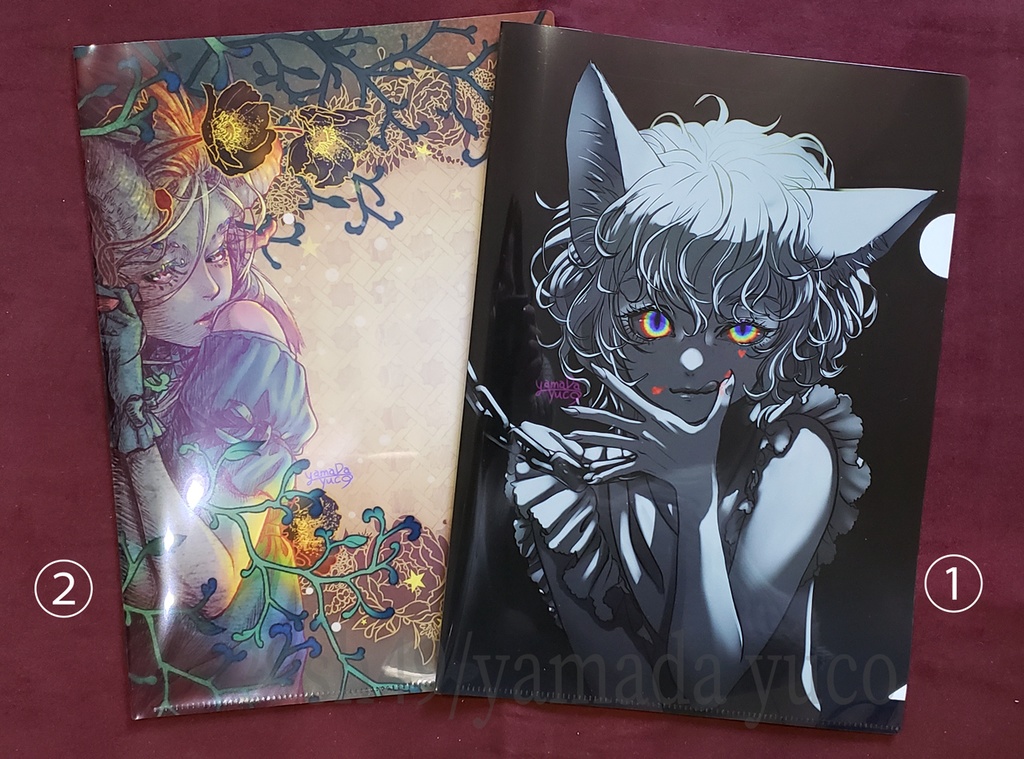 A4クリアファイル(両面印刷)