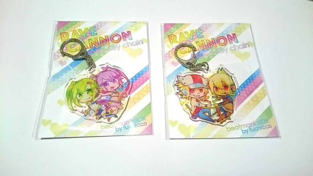 Rave Cannonアクリルキーホルダー【2種類】