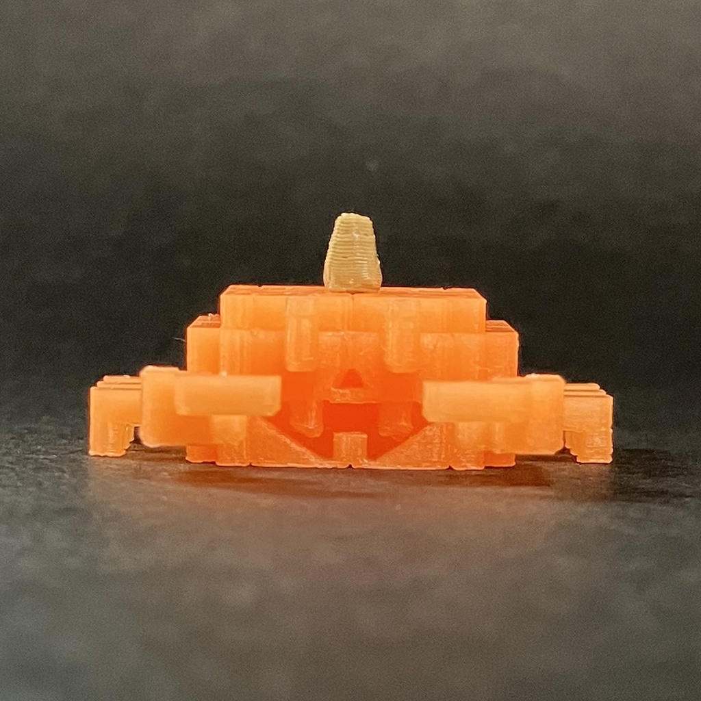 【蓄光】カボチャのカニさんフィギュア