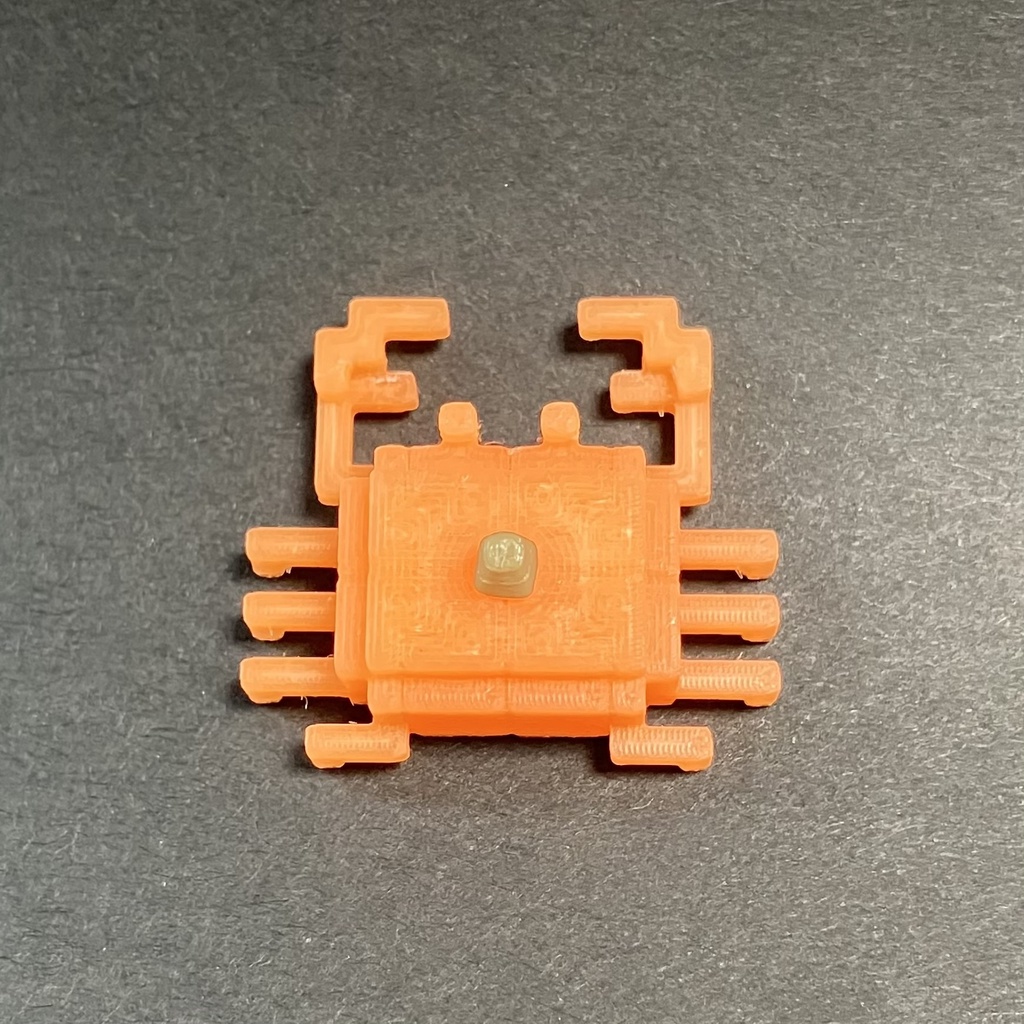 【蓄光】カボチャのカニさんフィギュア