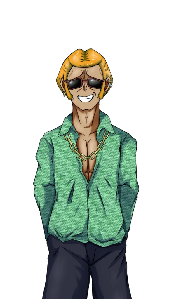 チンピラ 半立ち絵