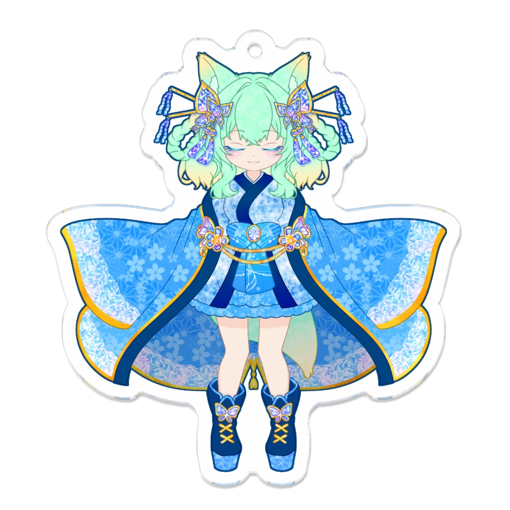 【アクキー】妖月雪鈴 ver.蝶々
