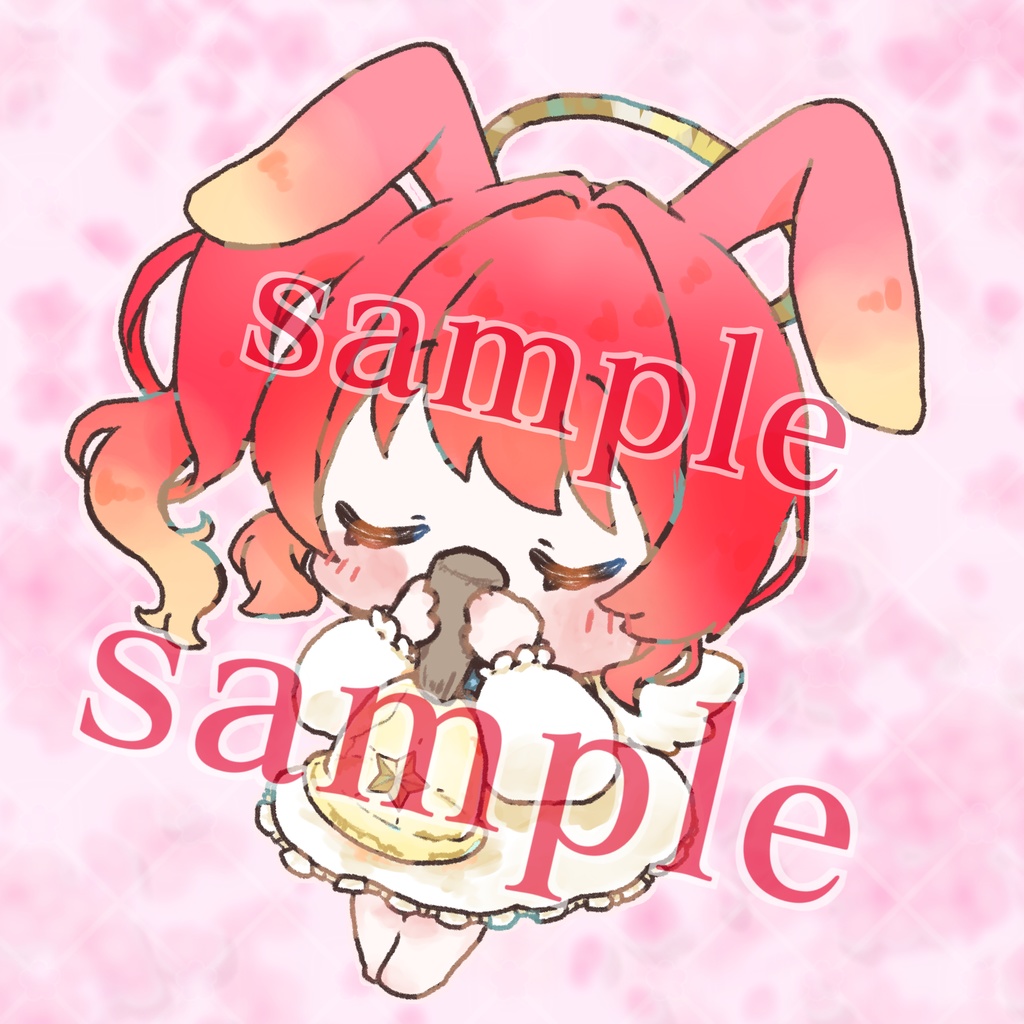 【ホログラムアクキー】妖月紅兎 ver.天使