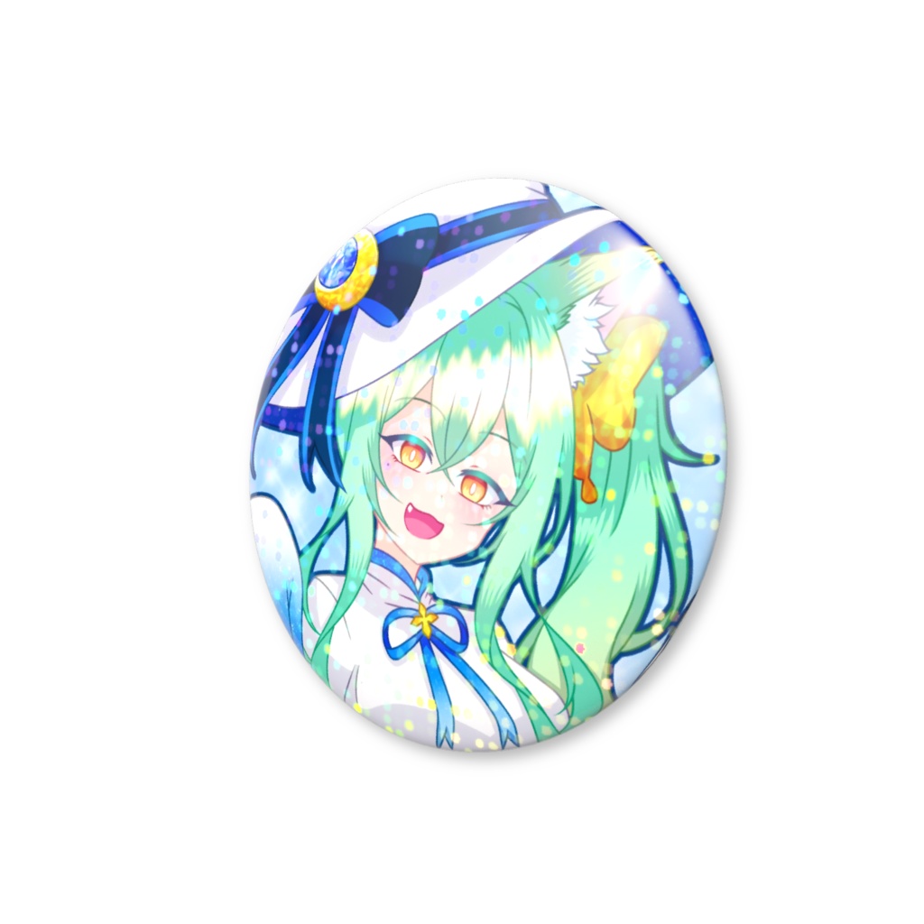 【ホログラム缶バッジ】妖月雪鈴 ver.2025年ハロウィン