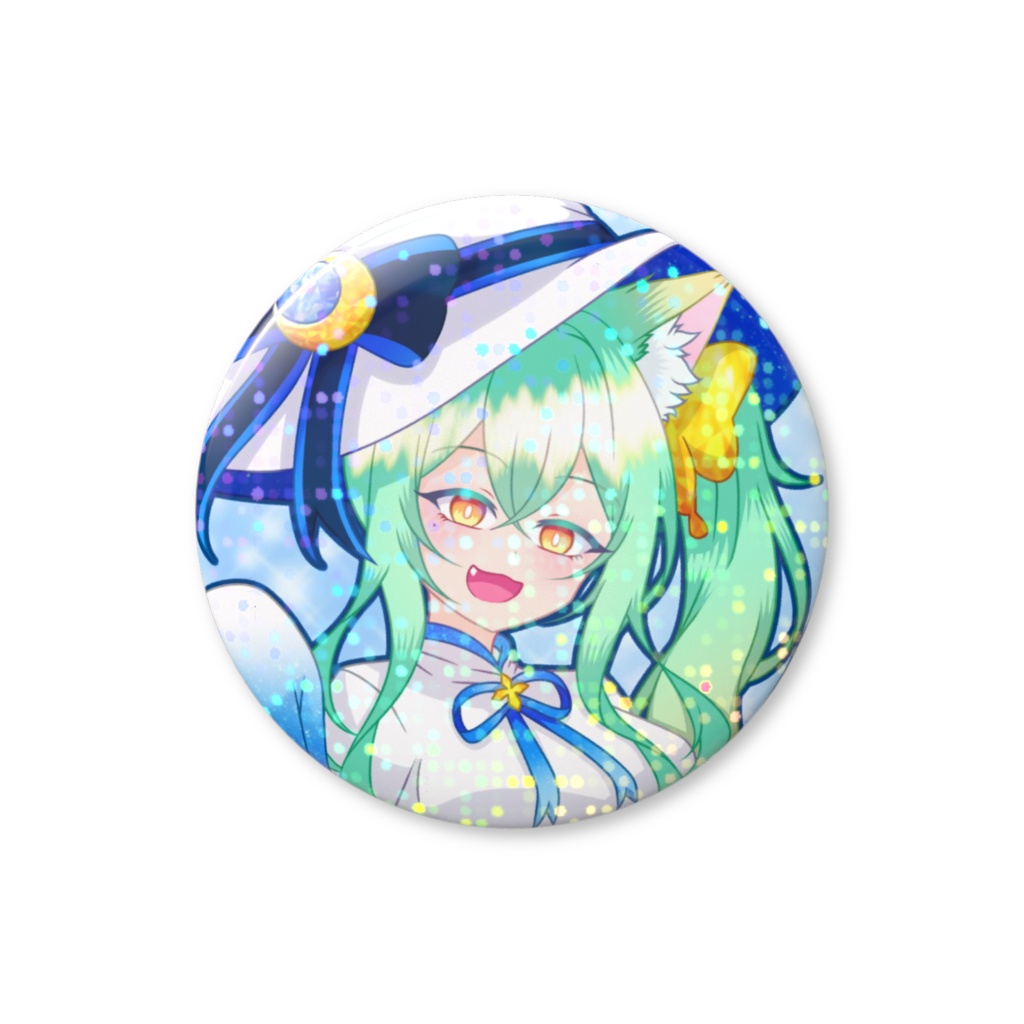 【ホログラム缶バッジ】妖月雪鈴 ver.2025年ハロウィン