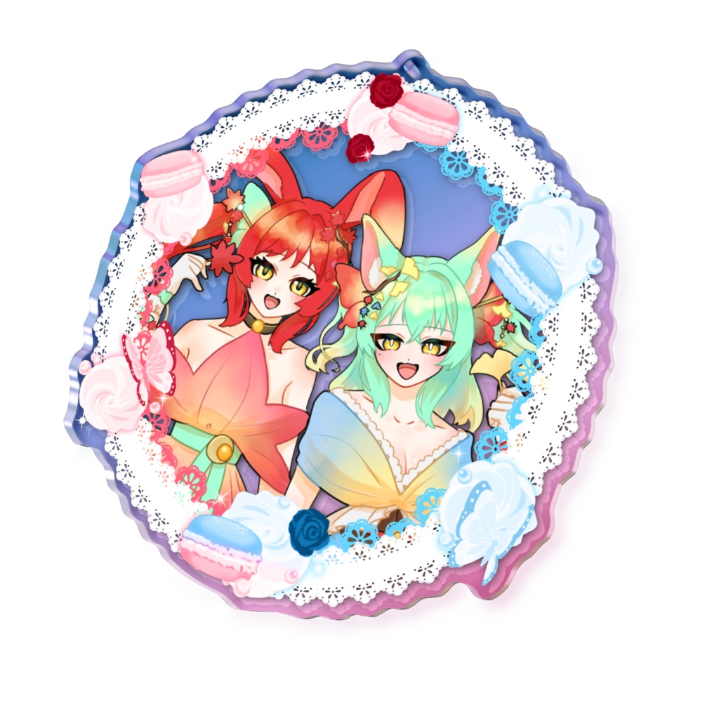 【オーロラアクキー】ver.0.5周年衣装