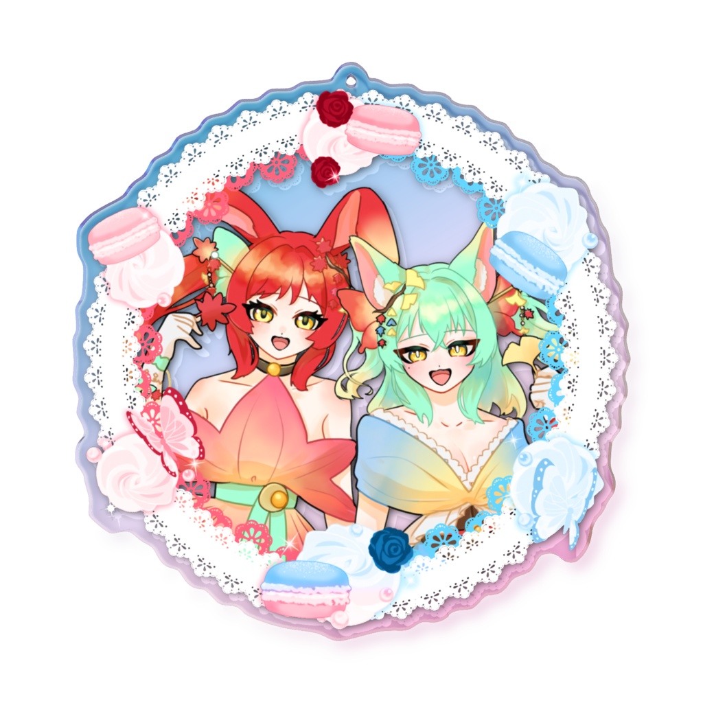 【オーロラアクキー】ver.0.5周年衣装