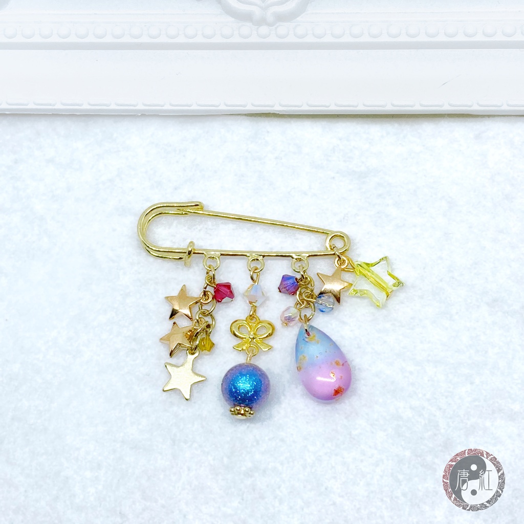 遊佐こずえ 『ほしにねがいを』(アイマス) イメージピンブローチ