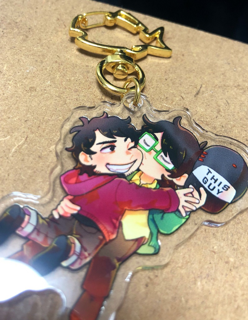 genkaraアクリルキーホルダー