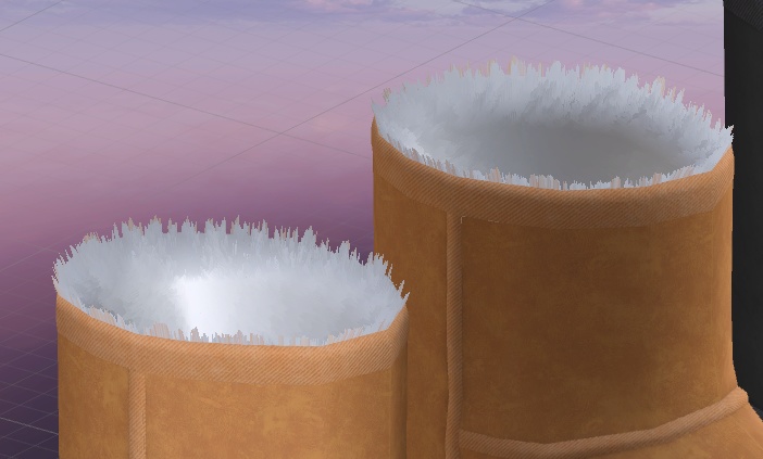 ムートンブーツ 全5種類 VRChat向け