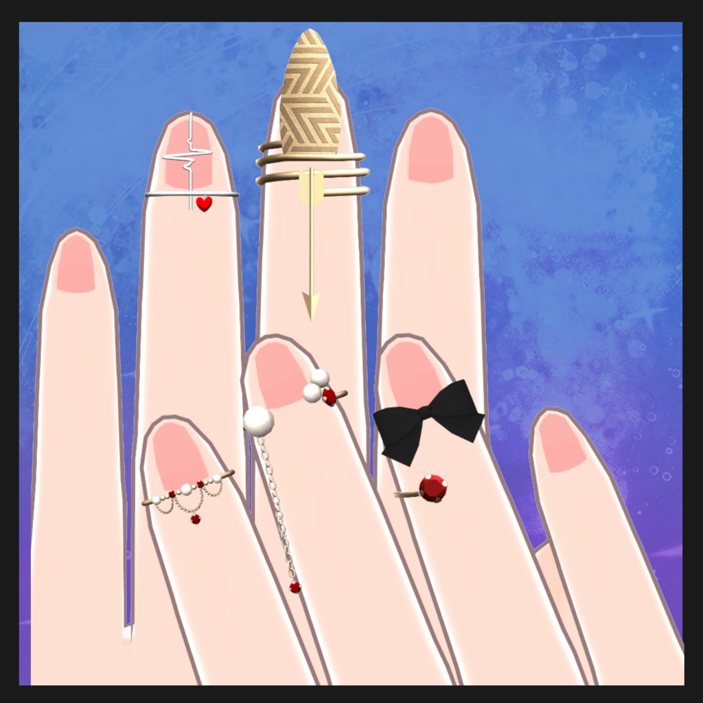 Nail Ring -ネイルリング- 5種類