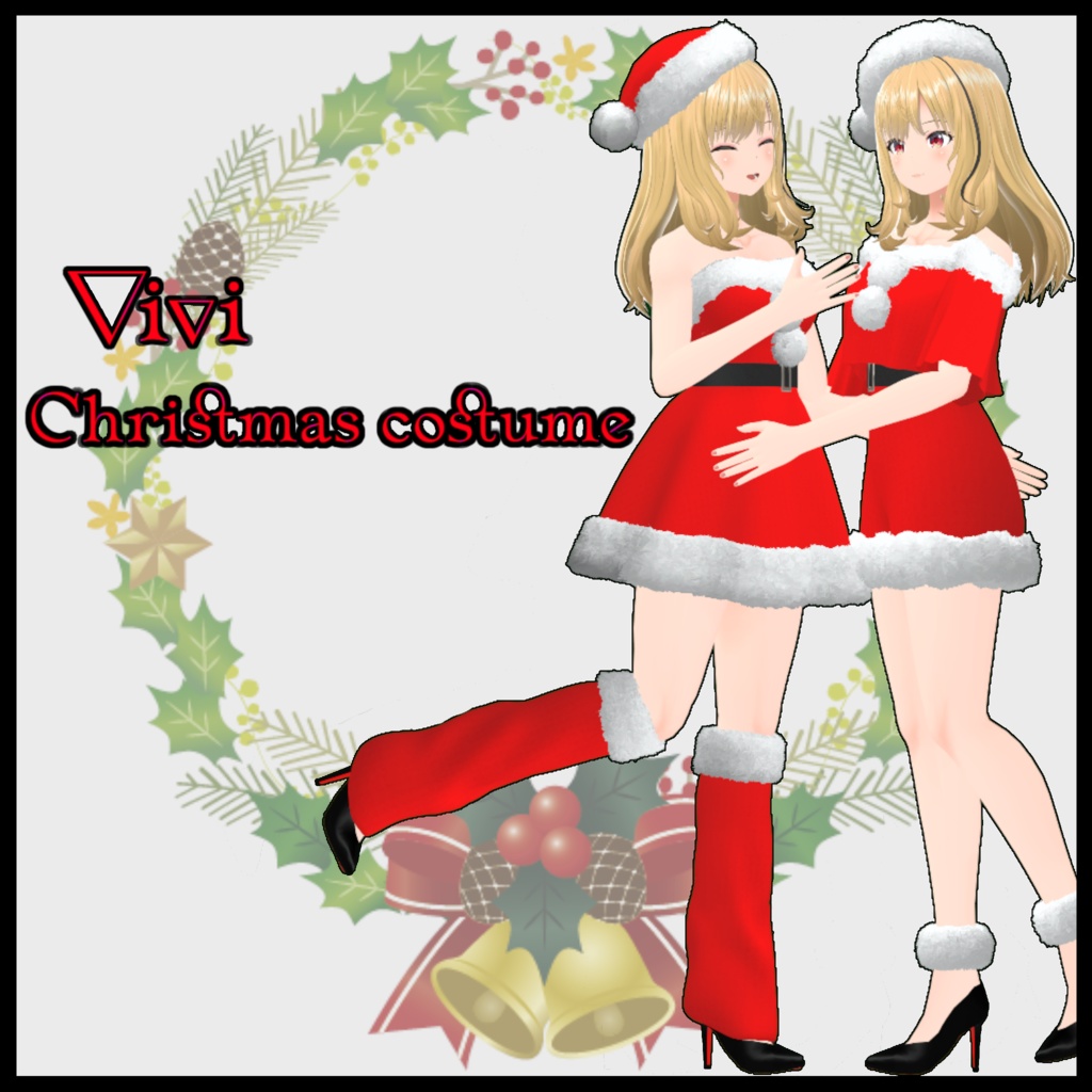 Viviちゃん想定 クリスマスコスチュームセット Nullの足音 Booth