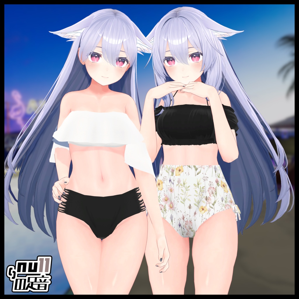 【桔梗対応】BeachwearSet 2types