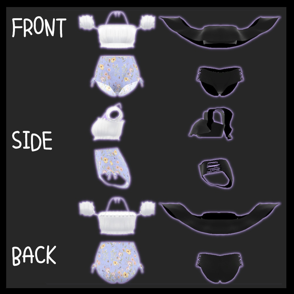 【桔梗対応】BeachwearSet 2types