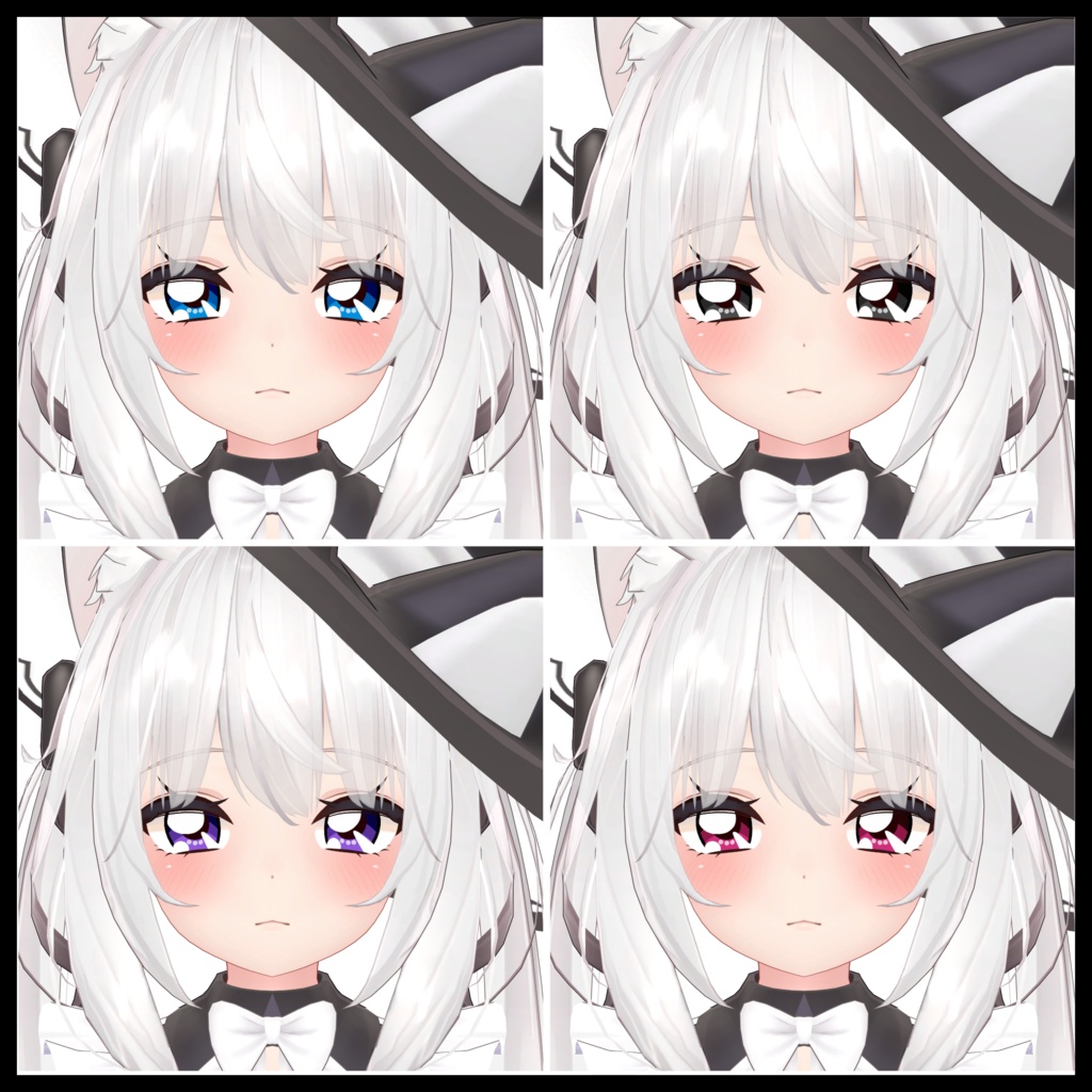 【舞夜対応】80-90's アニメ風 瞳テクスチャ