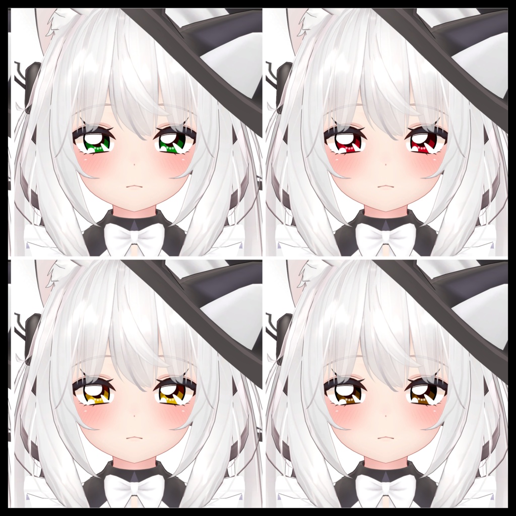 【舞夜対応】80-90's アニメ風 瞳テクスチャ